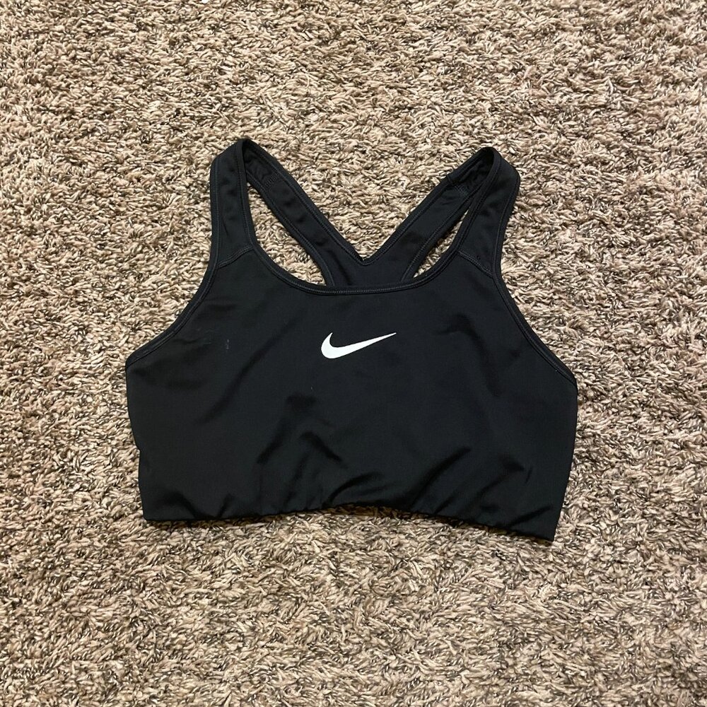 Large Nike Sport Bra Black